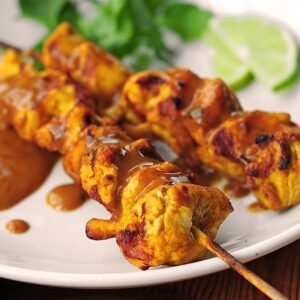 Chicken with Satay Sauce