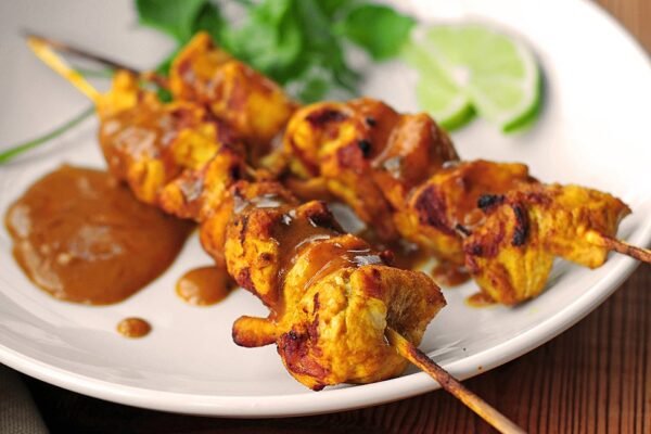 Chicken with Satay Sauce