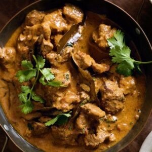 Fried Lamb with Thai Curry
