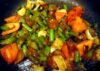 Fried Mixed Vegetables with Thai Curry