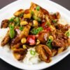Kung Po Beef with Cashew Nuts