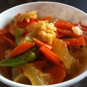 Sweet & Sour Mixed Vegetables
